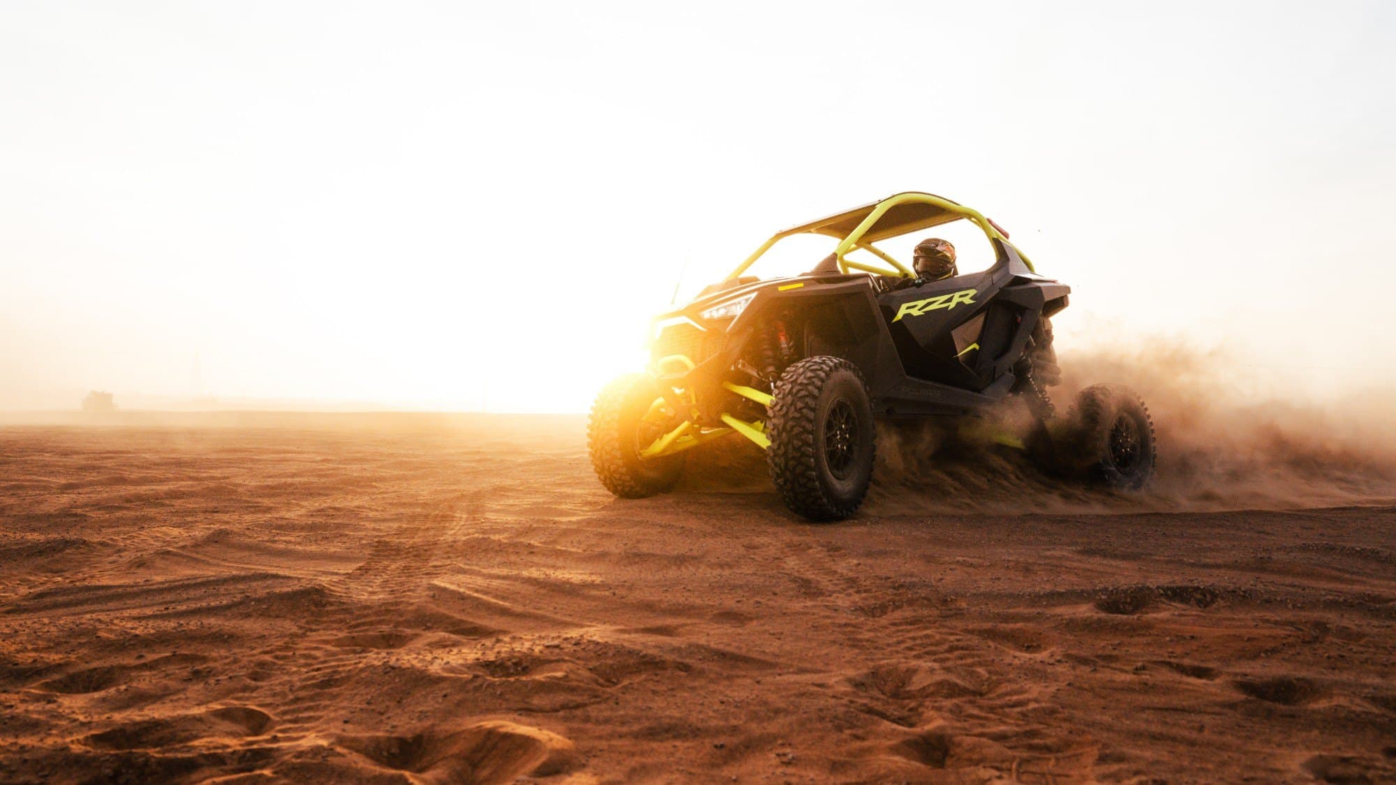 Polaris RZR Pro R in the desert — still 1