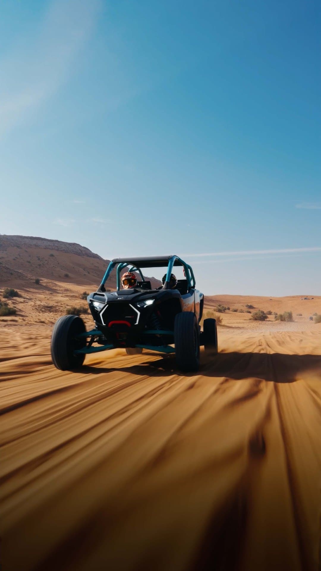 Polaris RZR Pro R in the desert — still 3