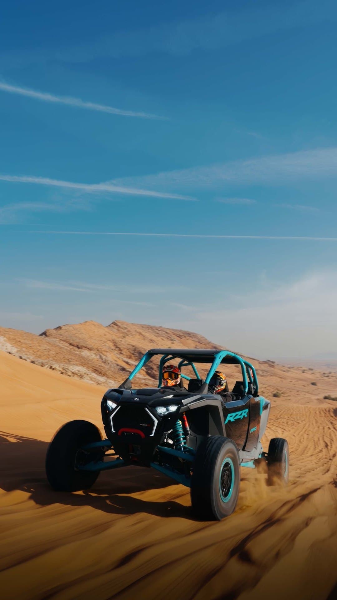 Polaris RZR Pro R in the desert — still 4