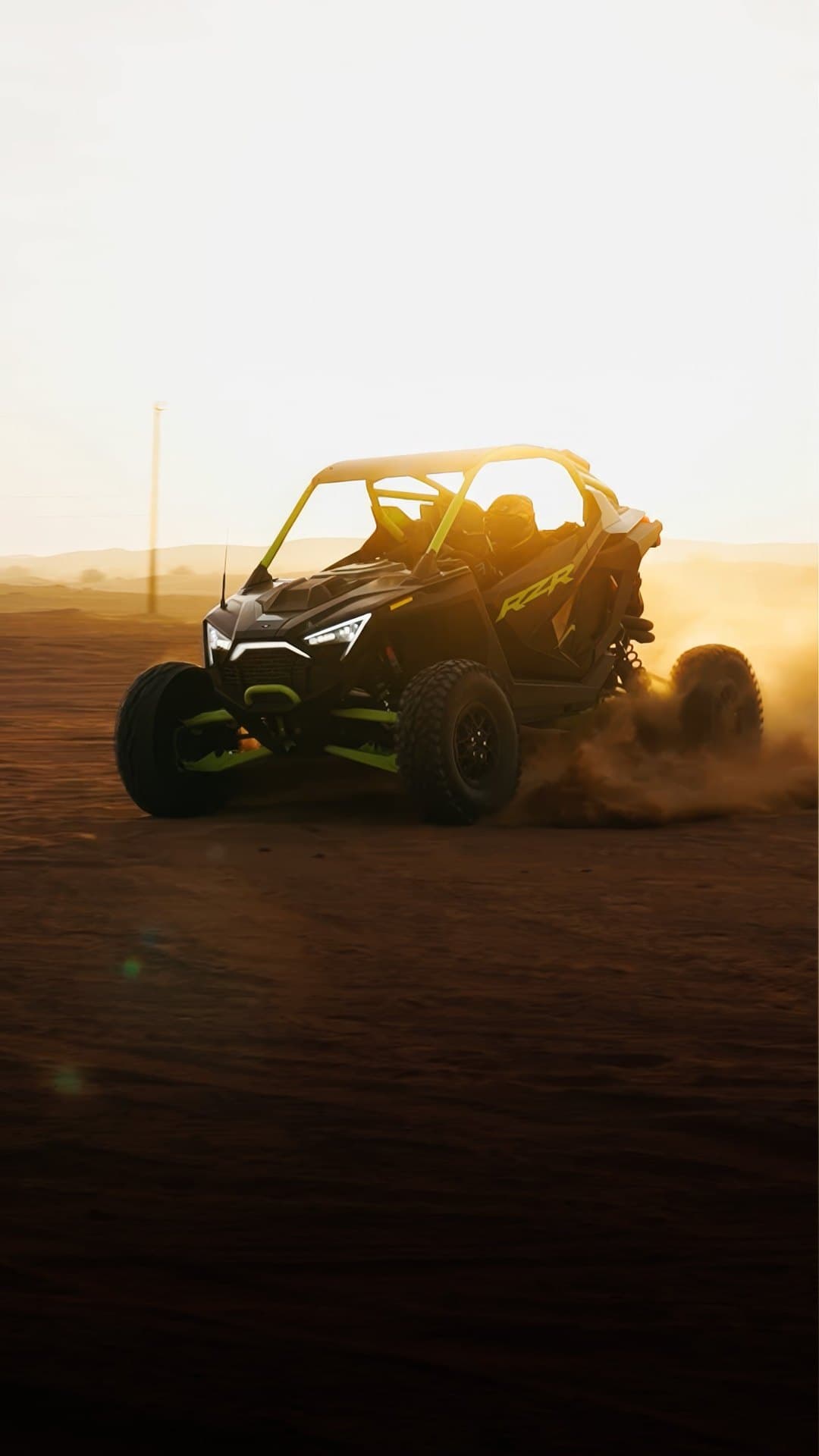 Polaris RZR Pro R in the desert — still 6