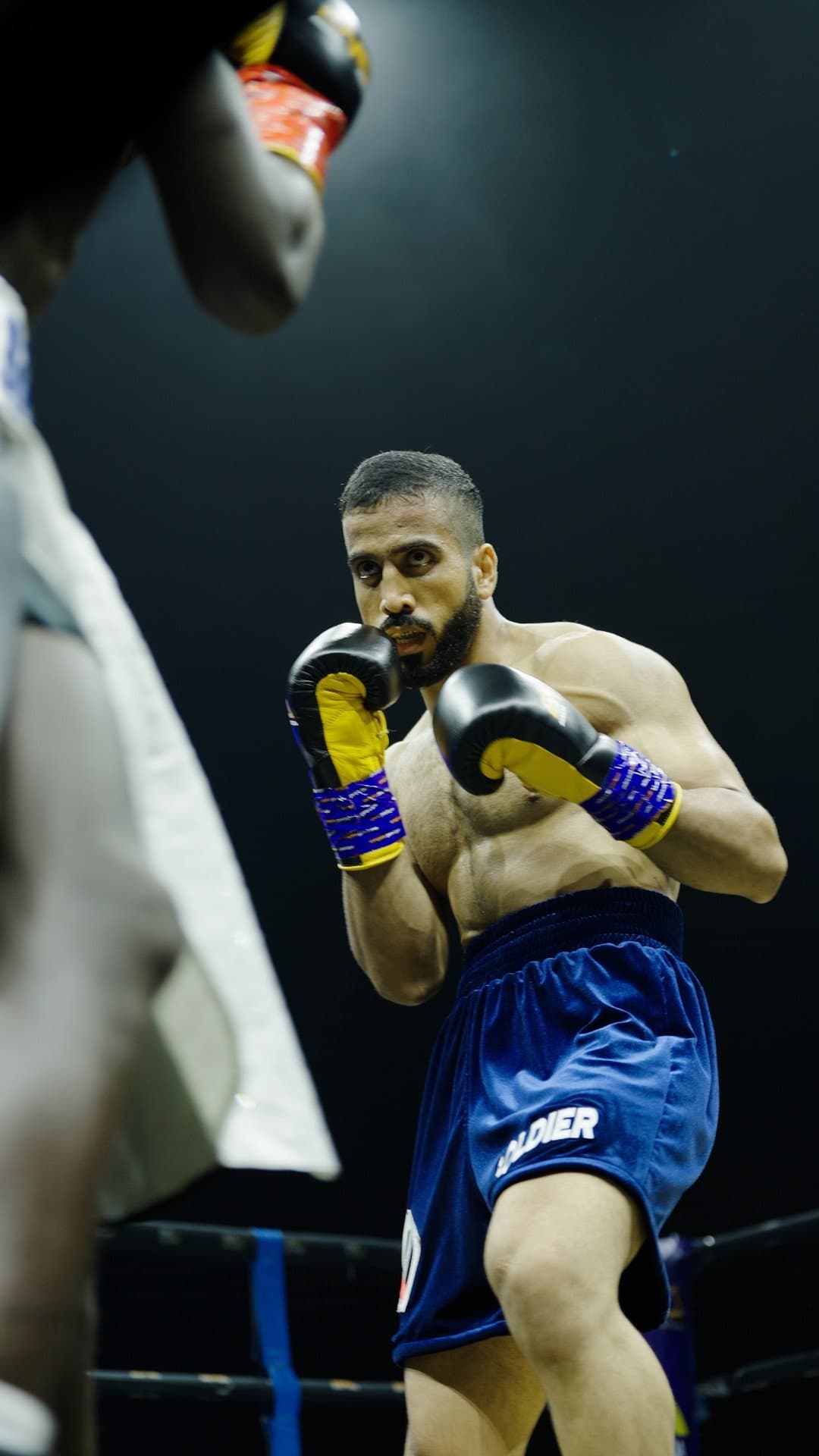 EMD Fight Night, Dubai — ring walks, face-offs and the win — still 3