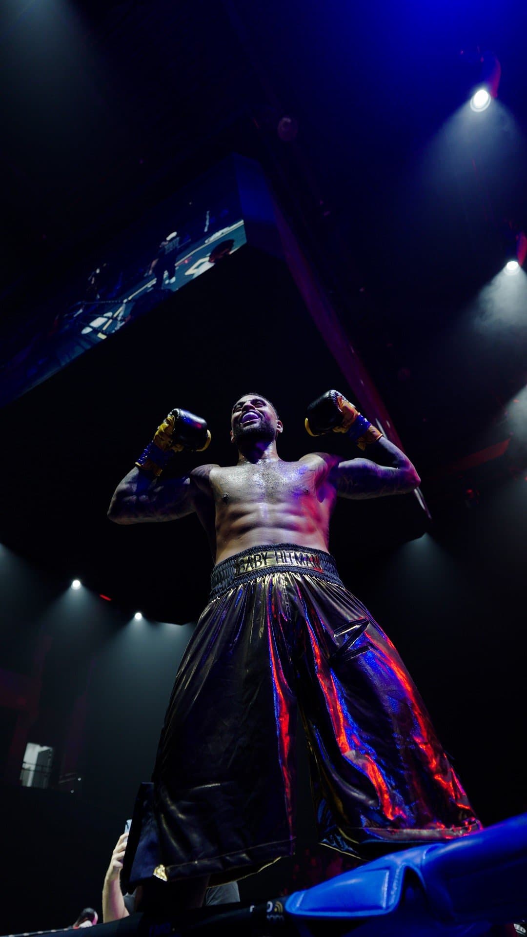 EMD Fight Night, Dubai — ring walks, face-offs and the win — still 4